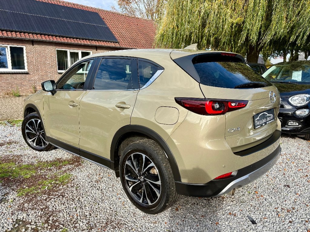 Mazda Cx5 2.0 e-SkyActiv-G M Hybrid 165 Newground-Nieuwstaat, Auto's, Voorwielaandrijving, 1800 kg, Leder en Stof, 146 g/km