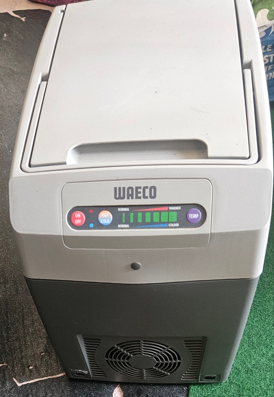 Koning onder de koelboxen: WAECO TropiCool 21L (12V/24V/230V, Caravanes & Camping, Glacières, Enlèvement, Glacières