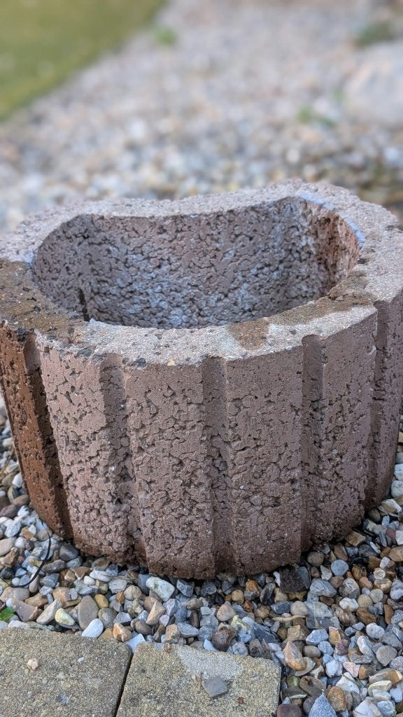 Tuin Bloempot beton, Enlèvement