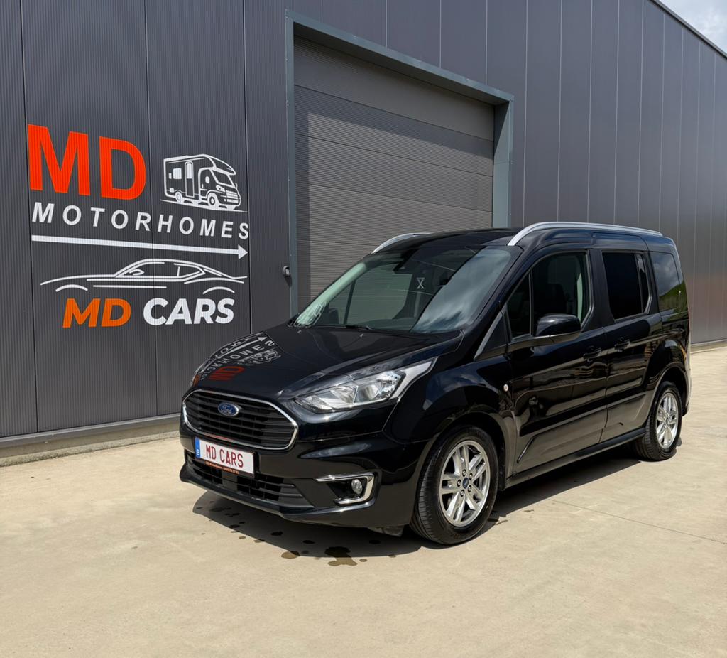 ‼️Ford Touneo Connect‼️AUTOMAAT‼️1.5D, Auto's, Ford, Bedrijf, Tourneo Connect, Trekhaak, Diesel, Euro 6, 5 deurs, Automaat, Zwart