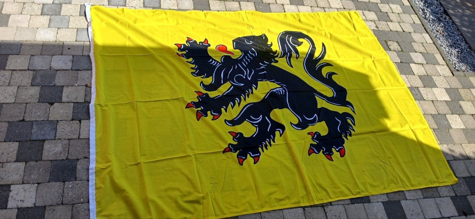 Vlaamse Leeuw vlag voor vlaggenmast, Divers, Enlèvement ou Envoi