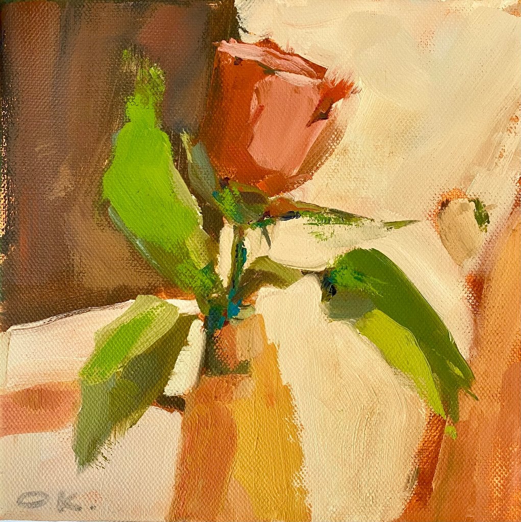 peinture à l'huile 20х20, Enlèvement, Peinture à l'huile
