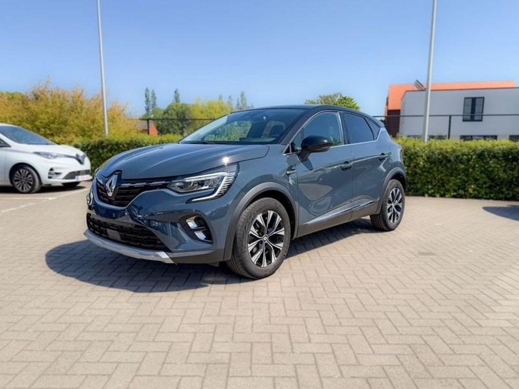 Renault Captur techno TCe 90, Auto's, Blauw, Parkeersensor, Bedrijf, Handgeschakeld