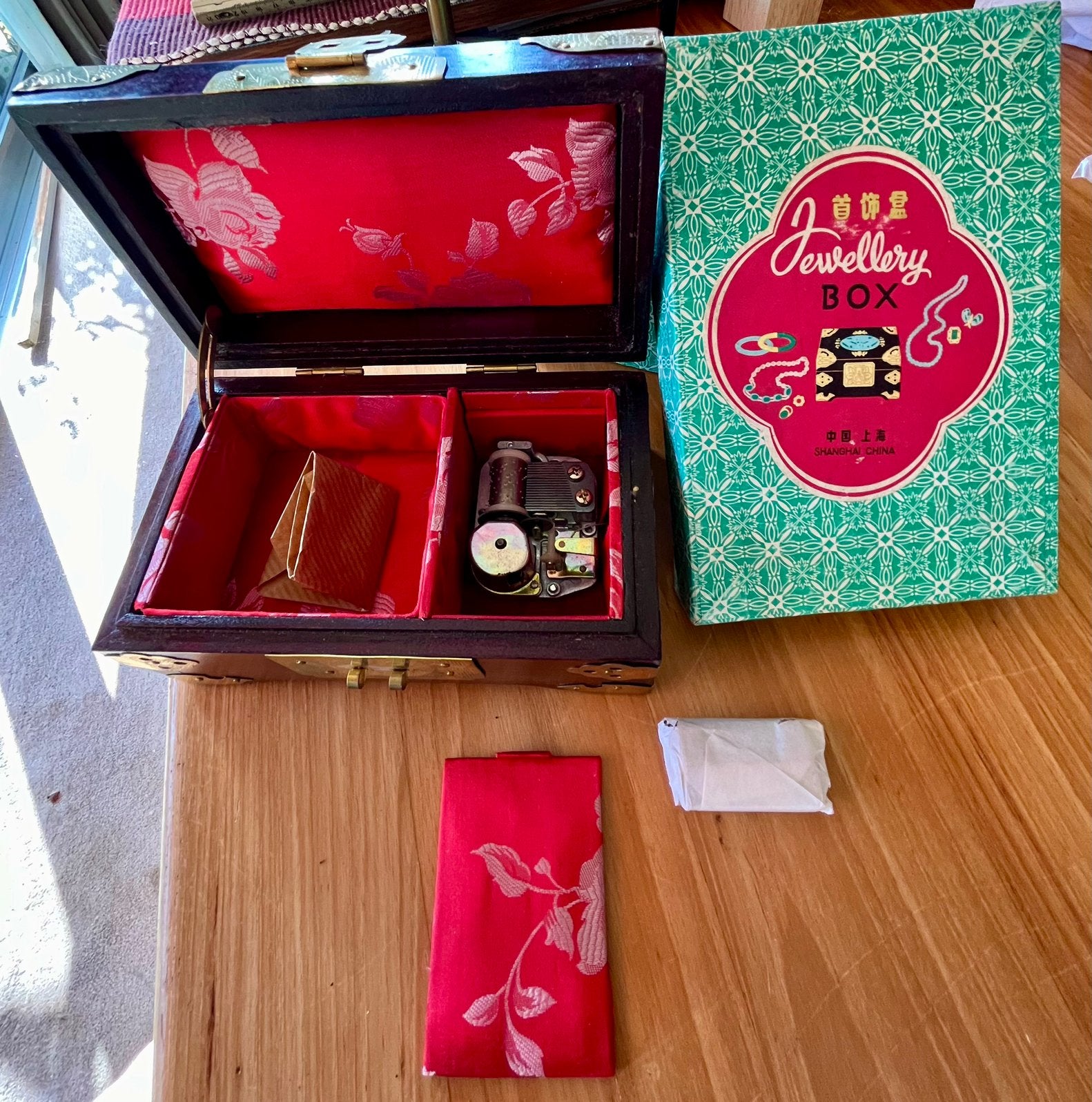 Boîte à musique vintage/boîte à bijoux 1970, Enlèvement ou Envoi
