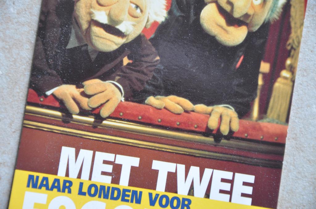 "postkaart" The Muppet Show : Statler en Waldorf, Envoi, Gravure