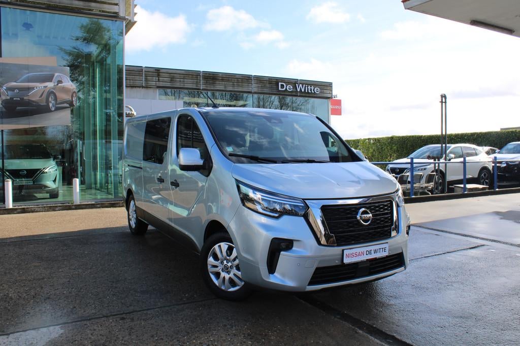 Nissan Primastar Dubbele Cabine L2H1 150pk DCT Tekna, Auto's, Automaat, Stof, Nieuw, Overige carrosserie