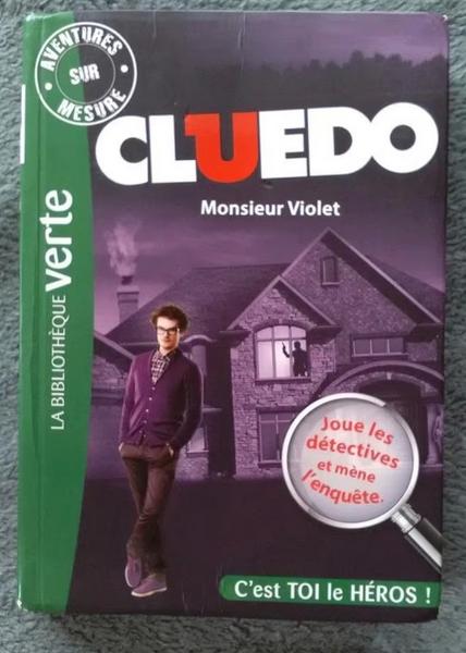 Aventures sur mesure - Cluedo Tome 5 : Monsieur Violet, Enlèvement ou Envoi, Fiction, Utilisé, Michel Leydier