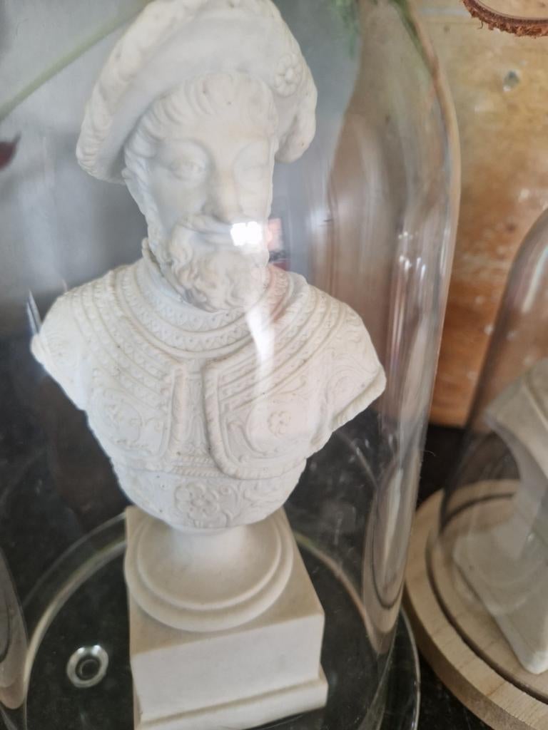 Beeld sevre+stolp franse koning Henri IV 19cm €25, Ophalen