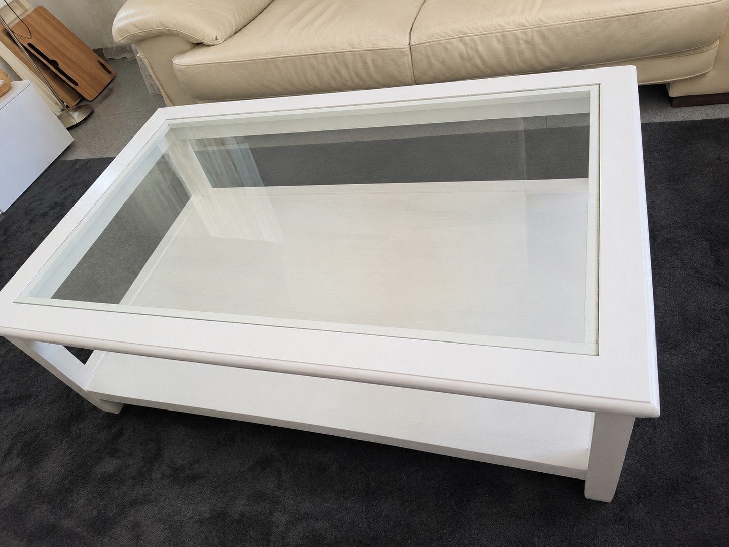 Salontafel, Huis en Inrichting, Tafels | Salontafels, Ophalen, Gebruikt, Overige houtsoorten