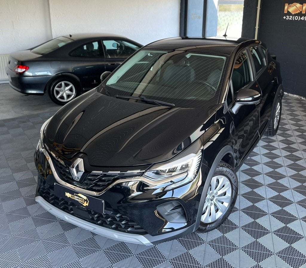 Renault Captur 1.0TCe 1e eigenaarsgarantie 12 maanden, Voorwielaandrijving, Dealer onderhouden, Stof, Zwart