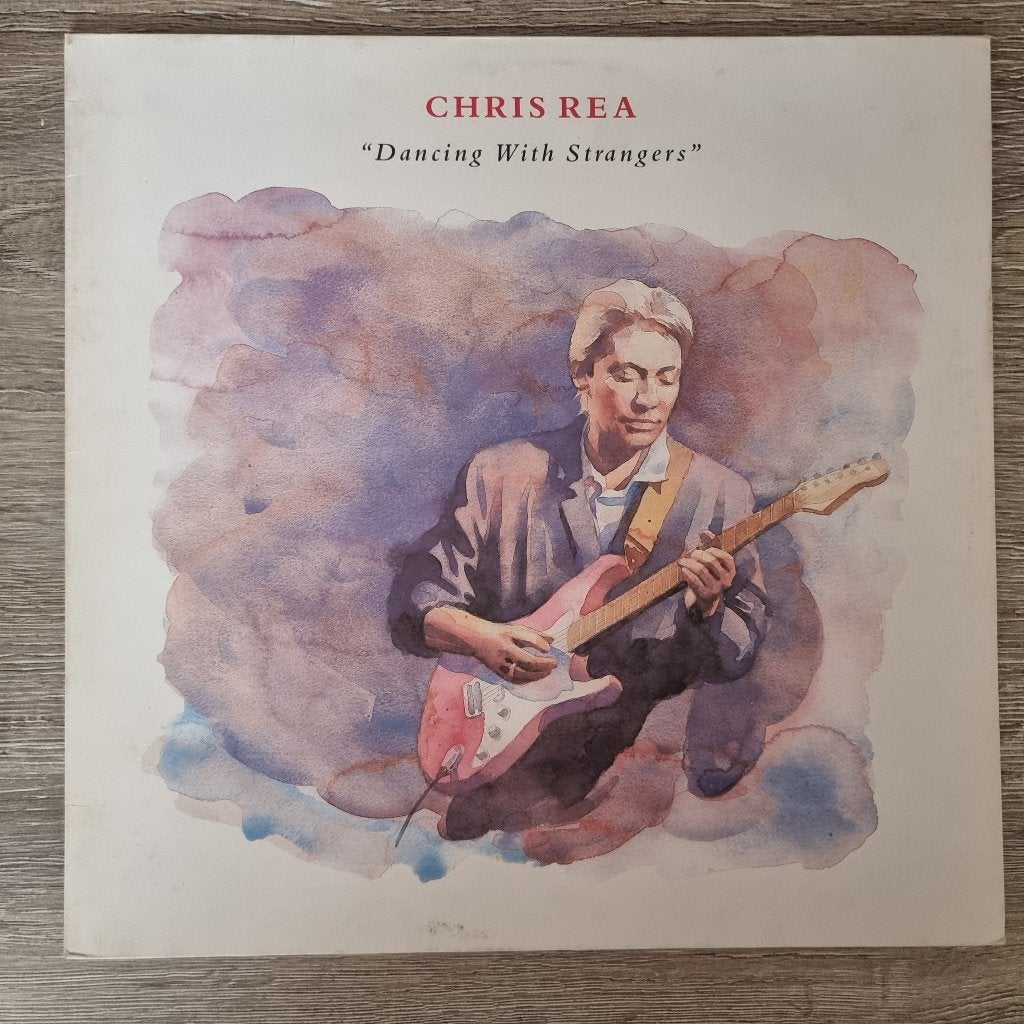 LP Chris Rea – Dancing With Strangers, Cd's en Dvd's, LP, Gebruikt, Pop, Ophalen of Verzenden