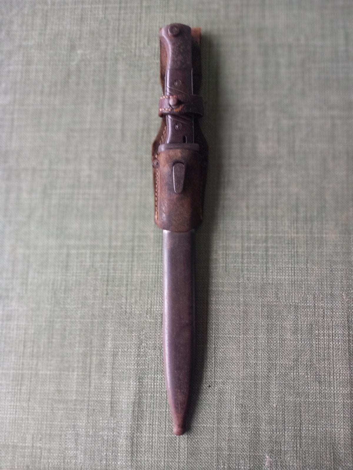 Baïonnette allemande K98k WW2 complète, originale, Enlèvement ou Envoi