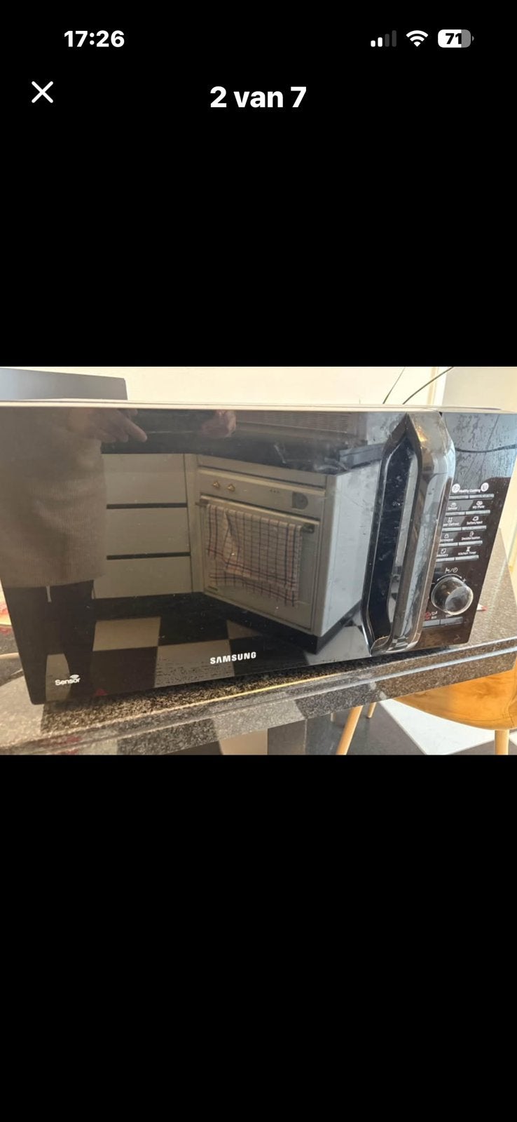 Samsung microgolfoven, Electroménager, Enlèvement, Utilisé, Autoportant, Micro-ondes