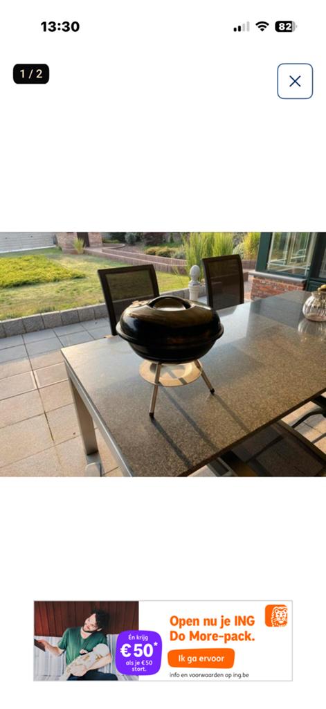 Nieuw bbq, Tuin en Terras, Barbecue-accessoires, Ophalen of Verzenden, Zo goed als nieuw