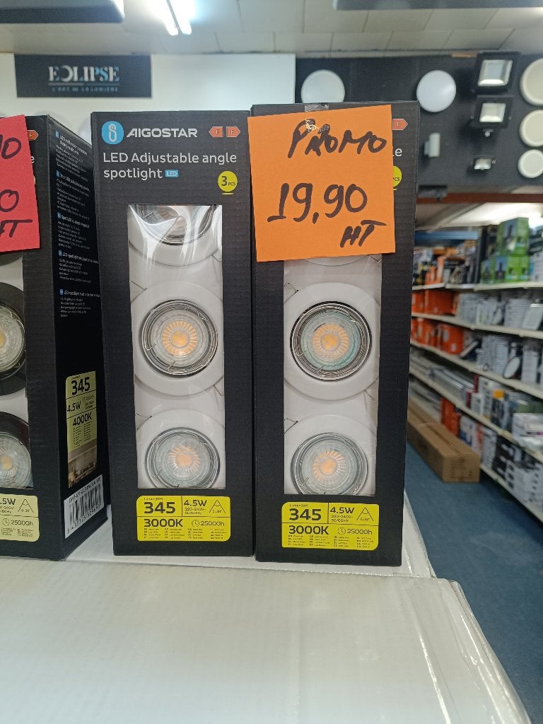 SPOT  DE PLAFOND LED EN PROMO, Maison & Meubles, Neuf, Autres culots, Enlèvement, LED