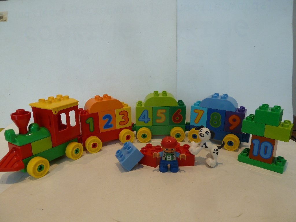Lego Duplo Trains10558 Number Train, Kinderen en Baby's, Speelgoed | Duplo en Lego, Ophalen of Verzenden, Zo goed als nieuw, Duplo