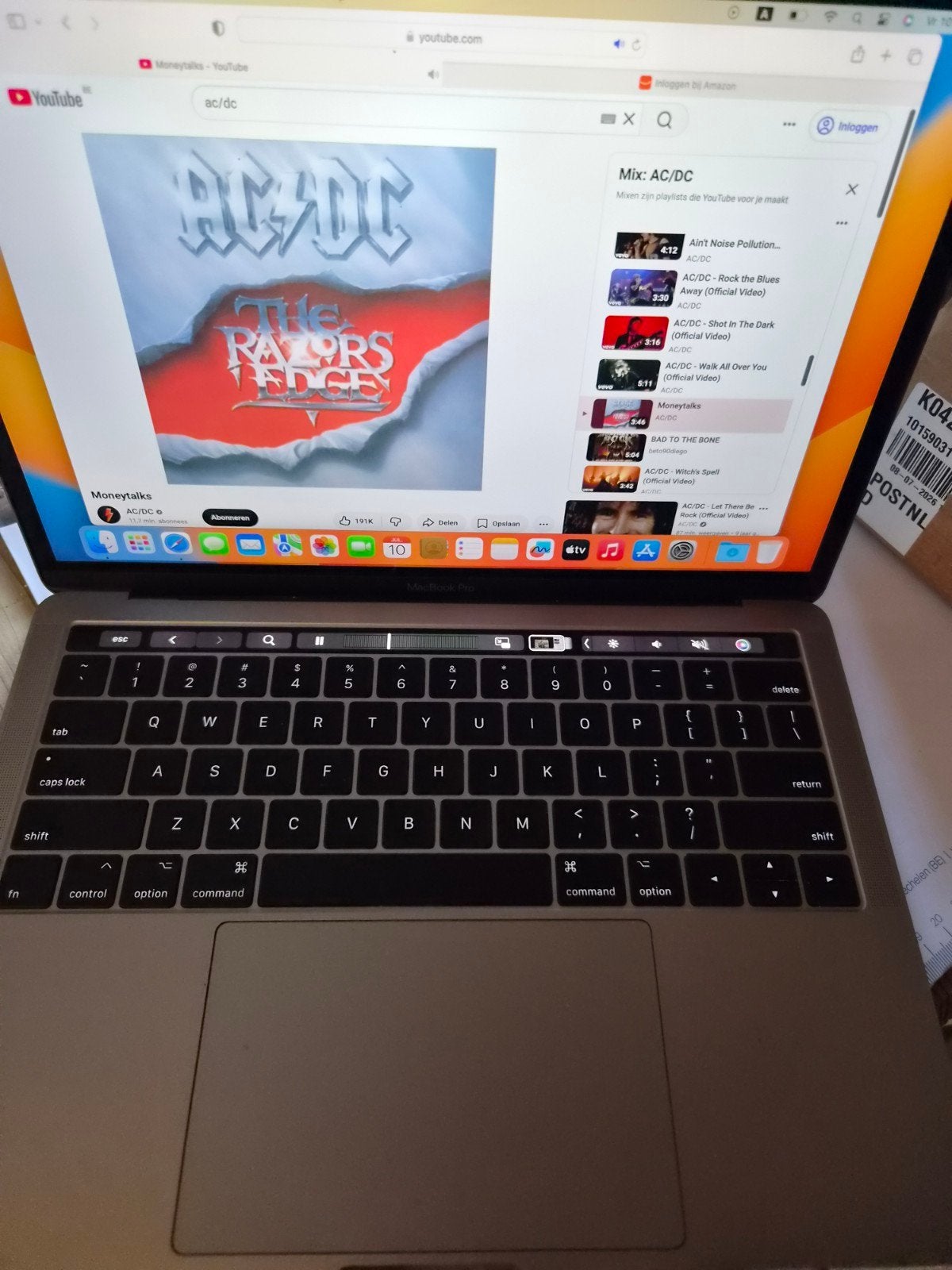 Macbook pro 13inch, Computers en Software, Apple Macbooks, MacBook Pro, 256 GB, Qwerty, 8 GB