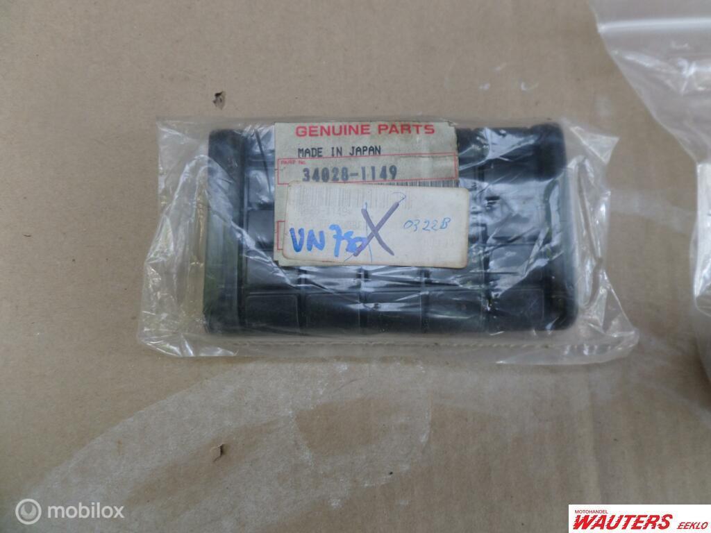 rubber voetsteun vn750 kawasaki, Motoren, Onderdelen | Overige, Nieuw, Ophalen of Verzenden