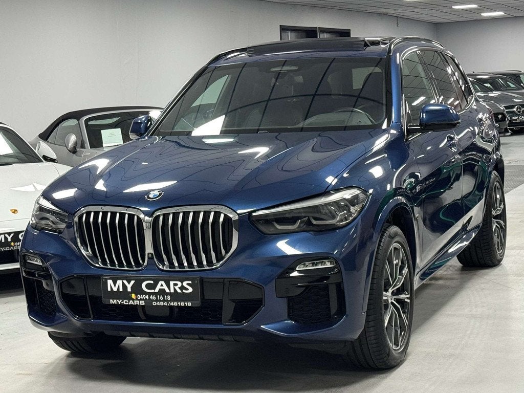 BMW X5 3.0d X-Drive 265 Cv Pack M Black Pack Full Options, Auto's, BMW, Automaat, Gebruikt, Blauw, 195 kW