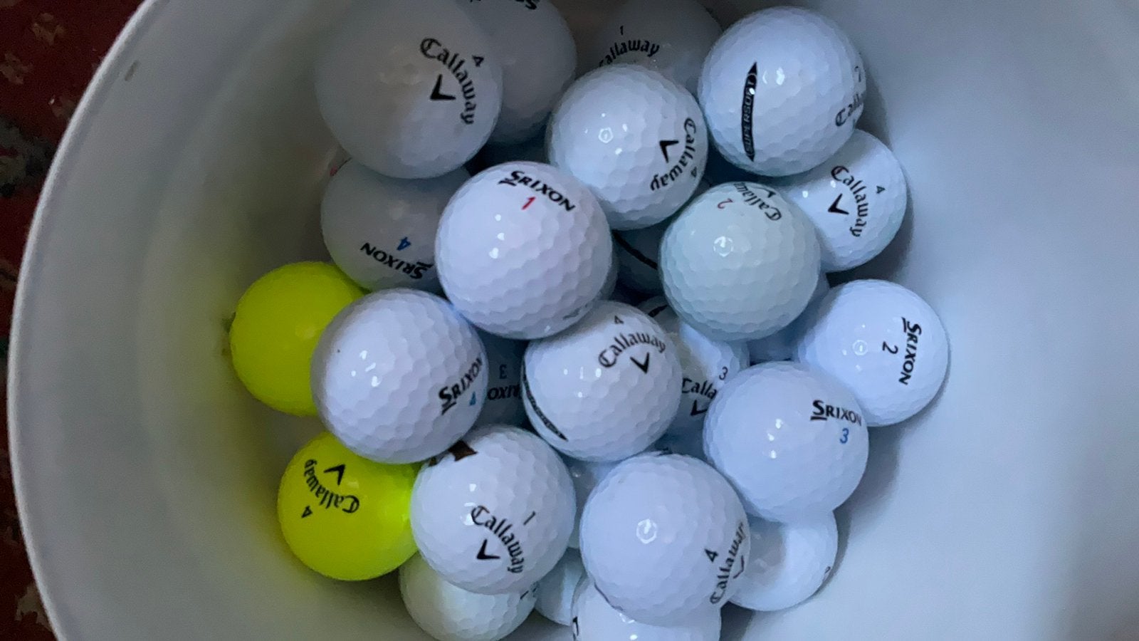 Callaway srixon mix, Sport en Fitness, Golf, Ophalen, Zo goed als nieuw