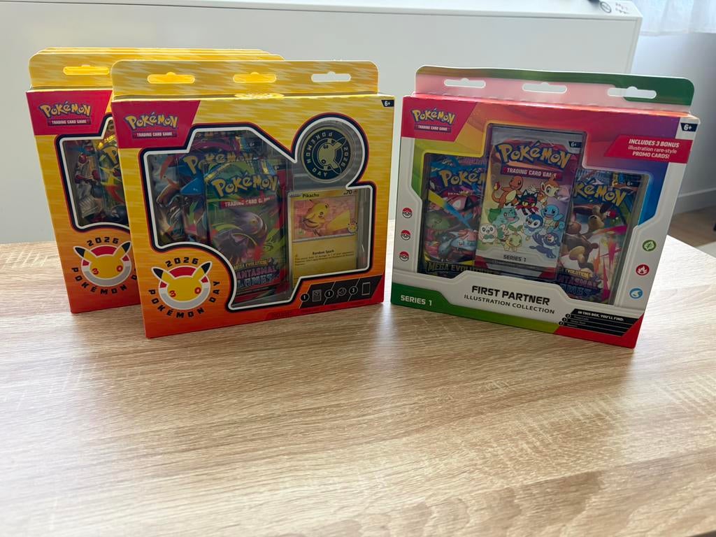Sealed Pokemon day en First Partner, Ophalen of Verzenden, Nieuw
