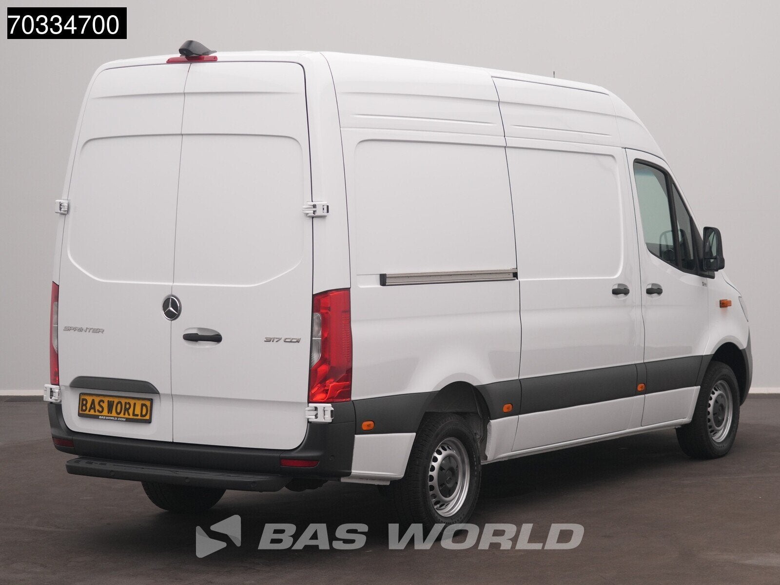 Mercedes Sprinter 317 CDI Automaat L2H2 AC/Climate 10"MBUX C, Automaat, Stof, Gebruikt, Euro 6