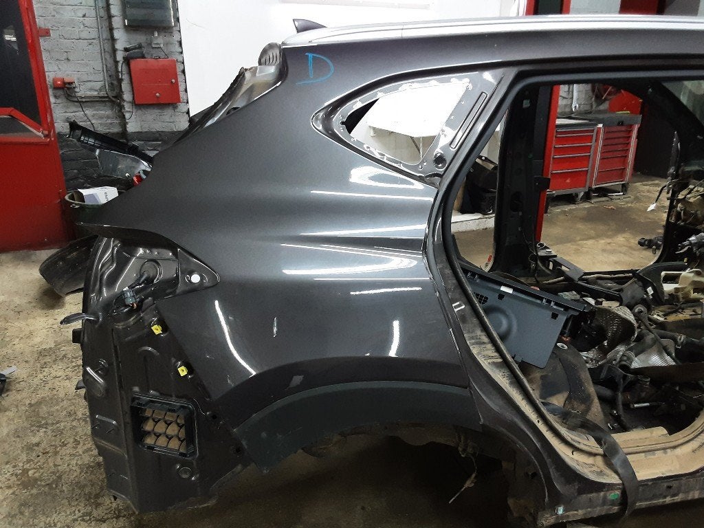 SPATBORD RECHTS ACHTER Hyundai Tucson (TL) (01-2015/05-2023), Gebruikt, Mevr. I. Hauben, Achter, Spatbord
