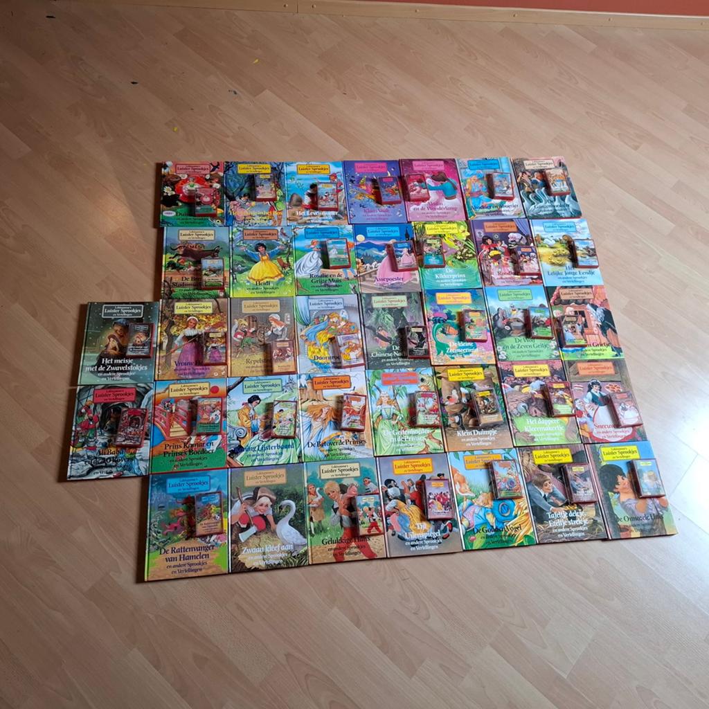37 sprookjesboeken : vertellingen met cassettes, Boeken, Sprookjes en Fabels, Ophalen, Gelezen