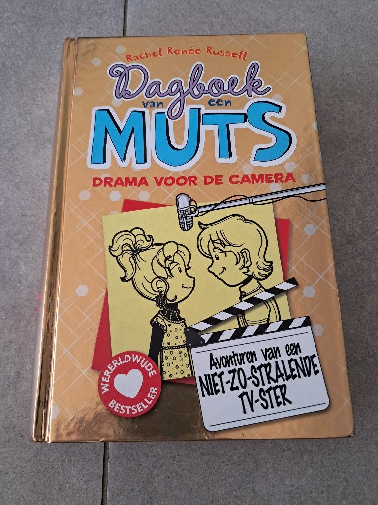 Dagboek van een muts - Deel 7: Drama voor de camera, Boeken, Ophalen of Verzenden, Zo goed als nieuw, Rachel Renée Russell, Fictie