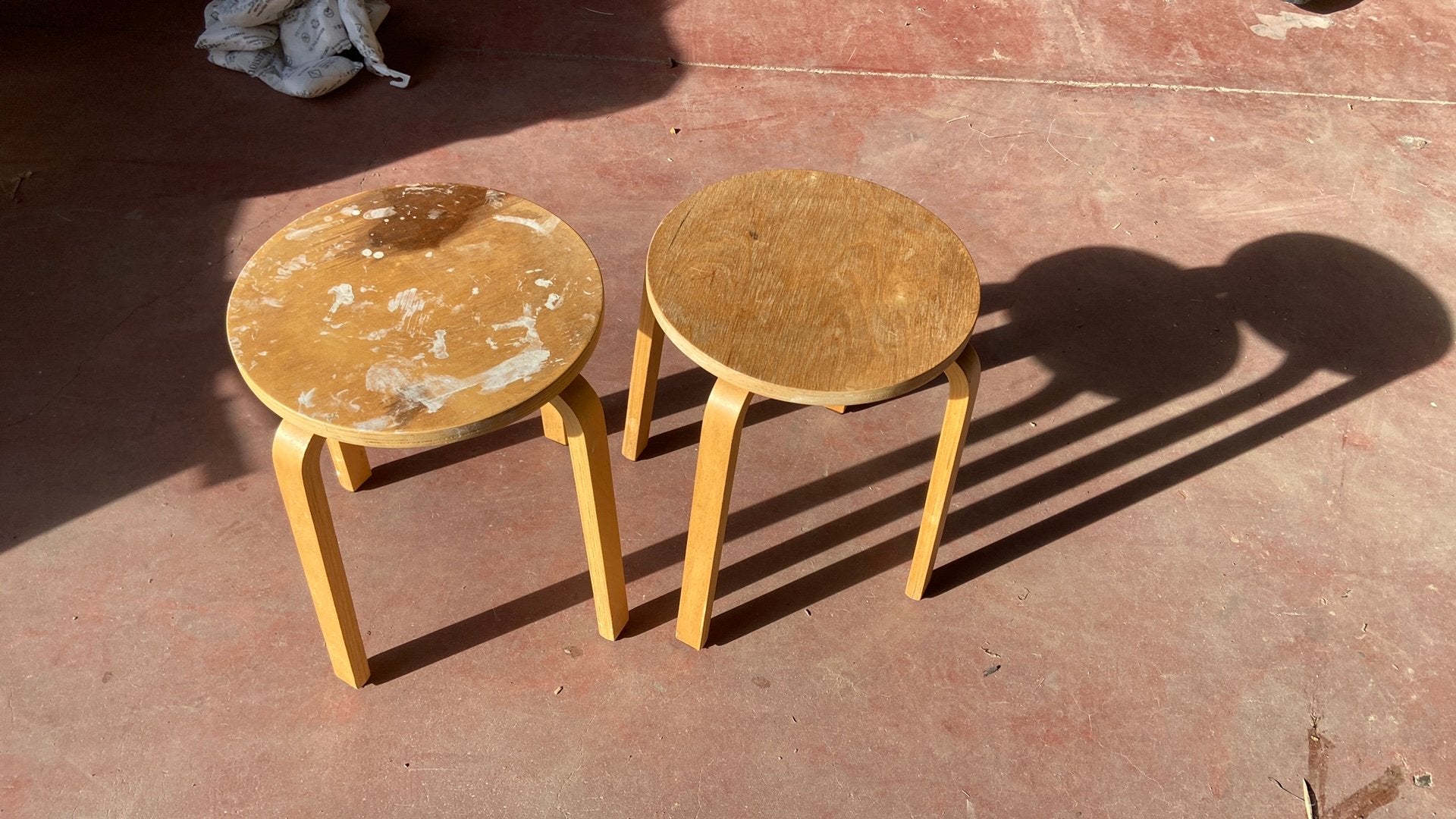 2x ikea krukje, Huis en Inrichting, Ophalen, Gebruikt