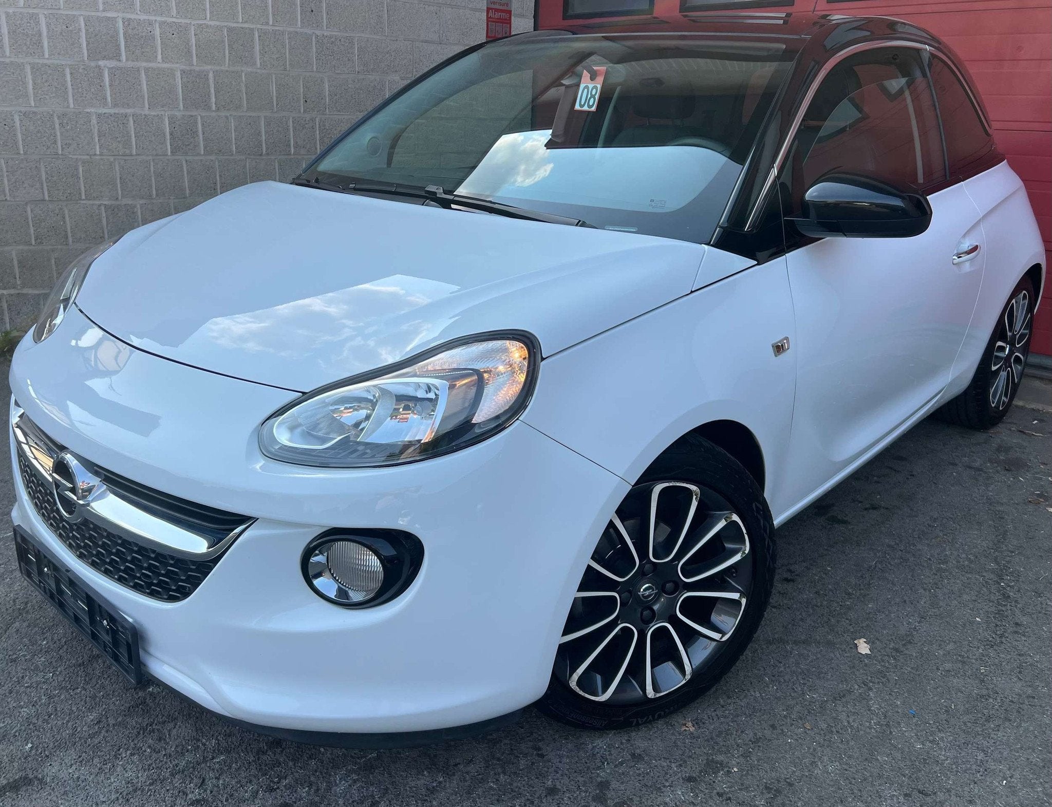 Opel ADAM 1.2i Open Air + CAR-PASS + CLIM + PANO (bj 2015), 4 zetels, ADAM, Gebruikt, Euro 6