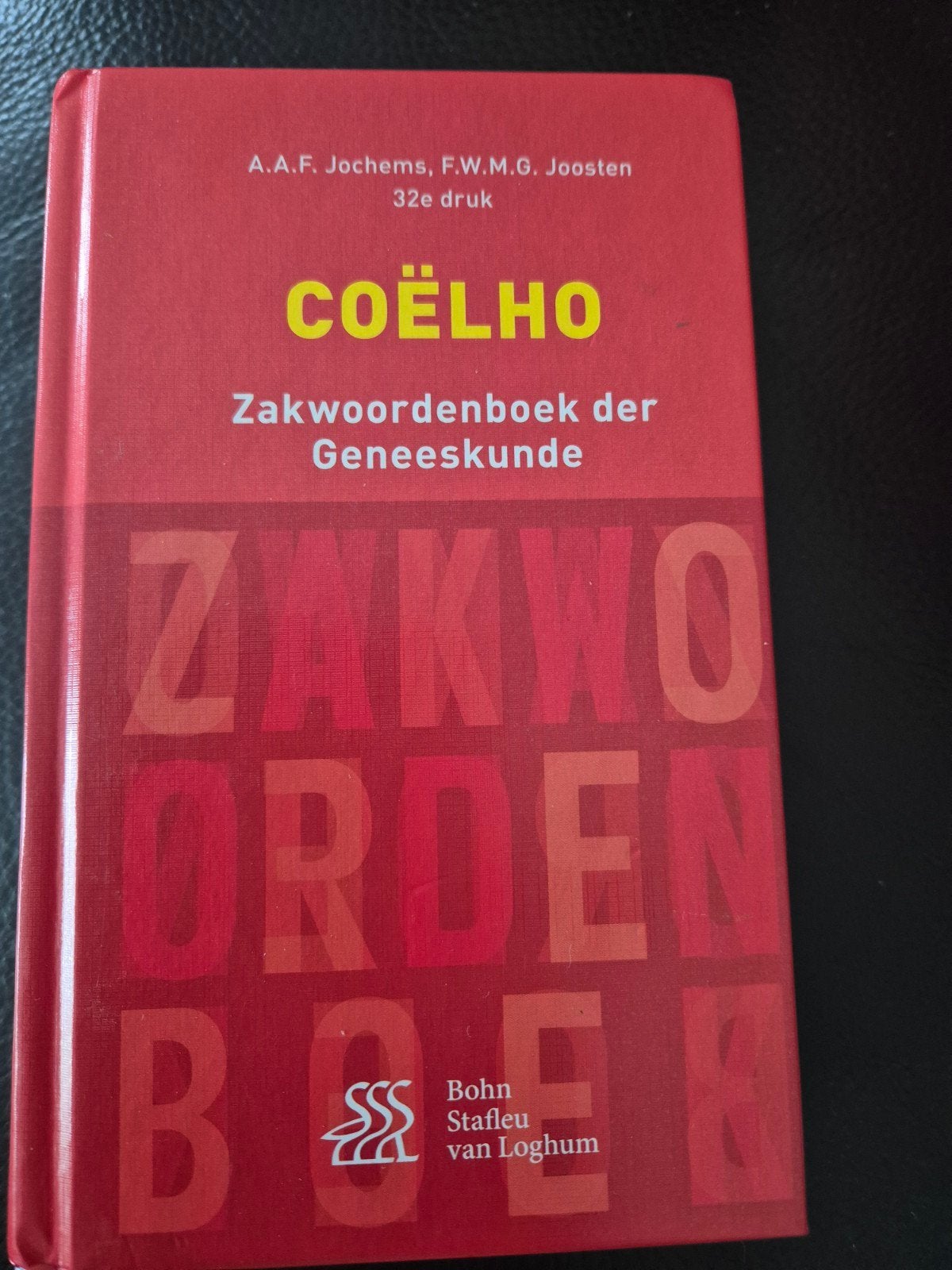 A.A.F. Jochens - Coëlho zakwoordenboek der geneeskunde, Boeken, Ophalen, A.A.F. Jochens; F.W.M.G. Joosten