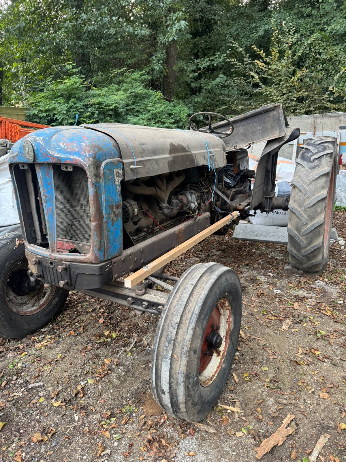 Fordson 6 cilinder, Ophalen