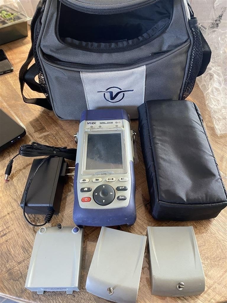 kabel tester - Veex vepal cx150 cable tester, Doe-het-zelf en Bouw, Meetapparatuur, Ophalen of Verzenden, Zo goed als nieuw