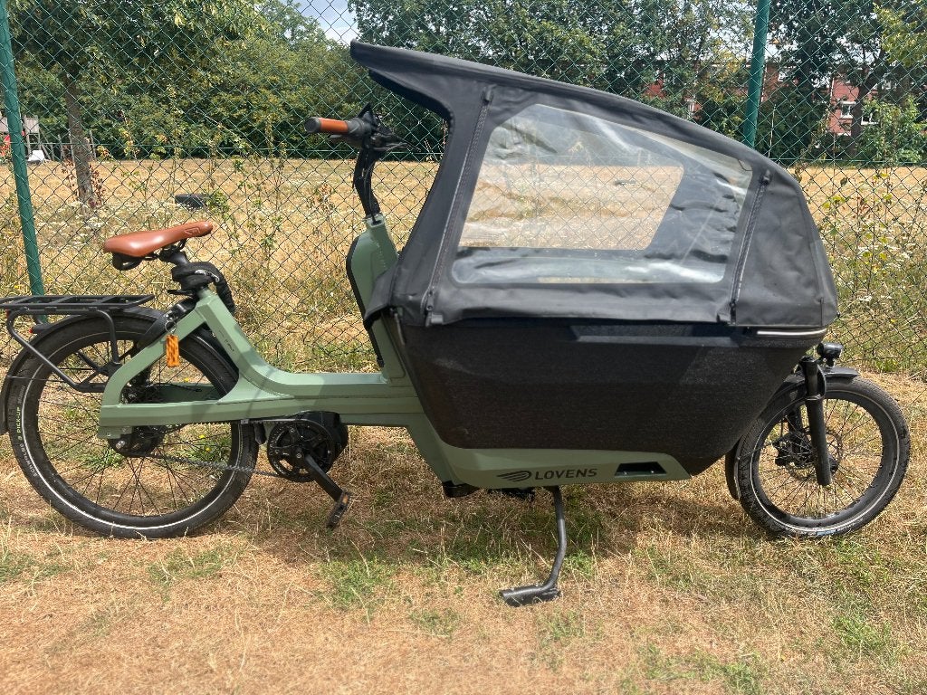 Lovens Bakfiets, Fietsen en Brommers, Fietsen | Bakfietsen, 4 kinderen of meer, Zo goed als nieuw, Elektrisch, Schijfrem