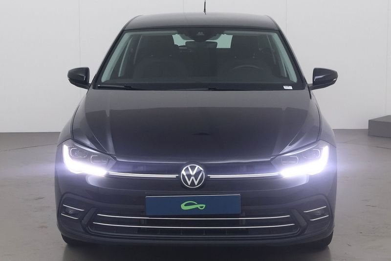 Volkswagen Polo 1.0 TSI Style 95, Gebruikt, 95 pk, Overige bekleding, Zwart