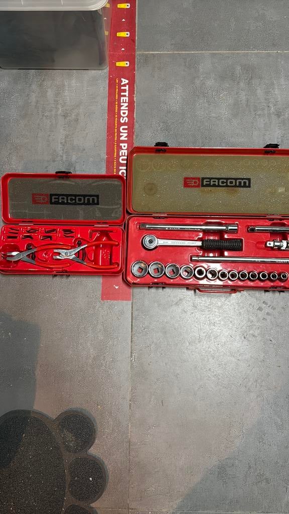 Coffret facom, Ophalen of Verzenden, Gebruikt