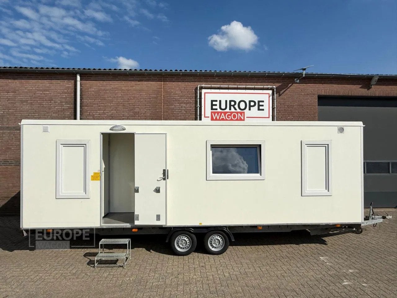 Scanvogn 10st woonunits slaapwagen personeelsunit