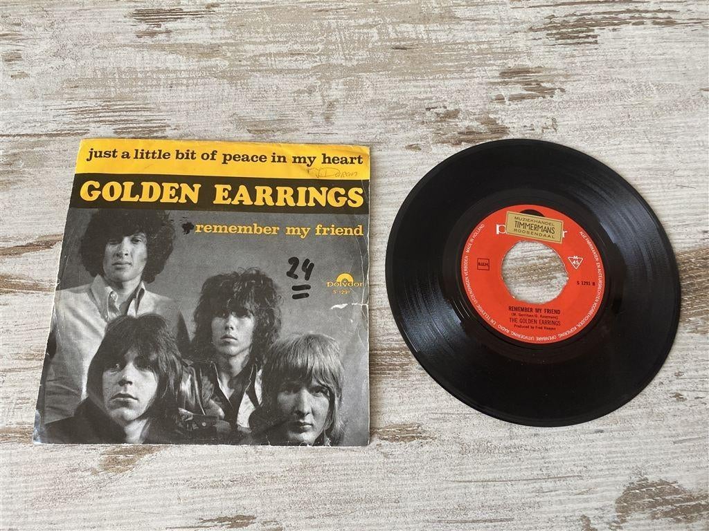 Golden Earrings - remember my friend [1237], Cd's en Dvd's, Vinyl Singles, Zo goed als nieuw, Verzenden