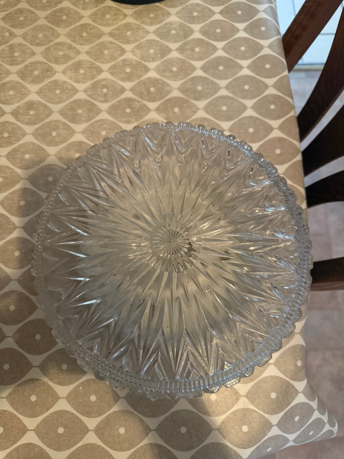 Lamp, Ophalen, Jaren 60, RZB, Glas