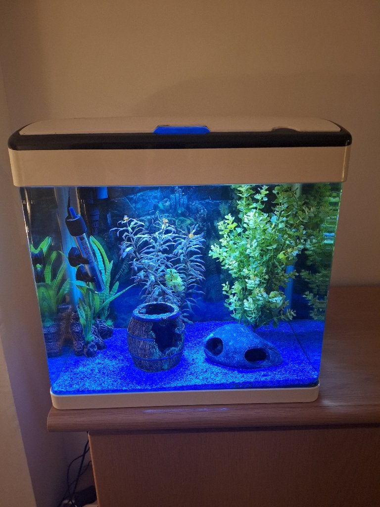aquarium superfish, Aquarium vide, Chauffage, Enlèvement, Utilisé