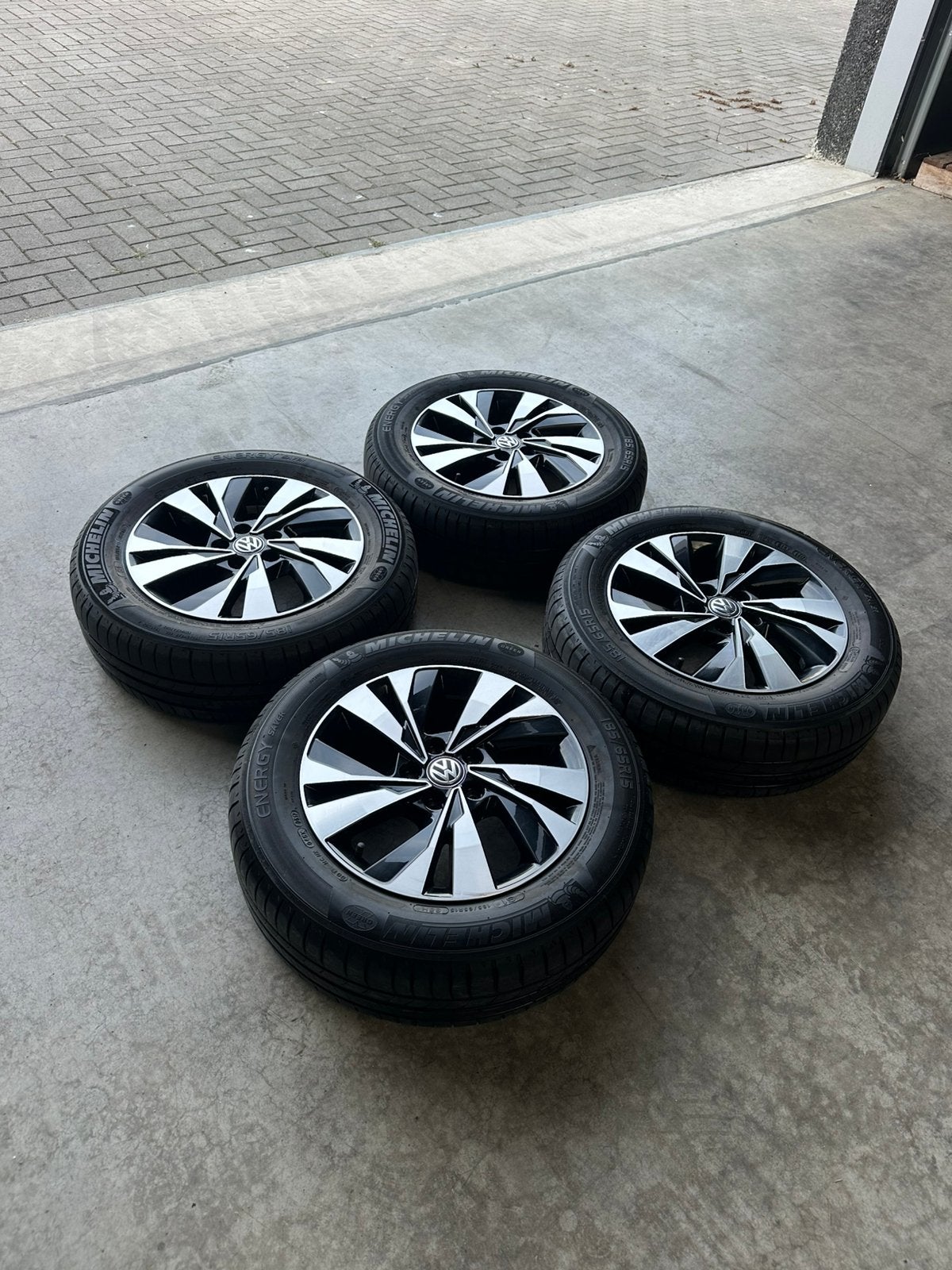 Nette Aluminium Volkswagen Polo Velgen 15 inch, Auto-onderdelen, Ophalen, 15 inch, Velg(en)