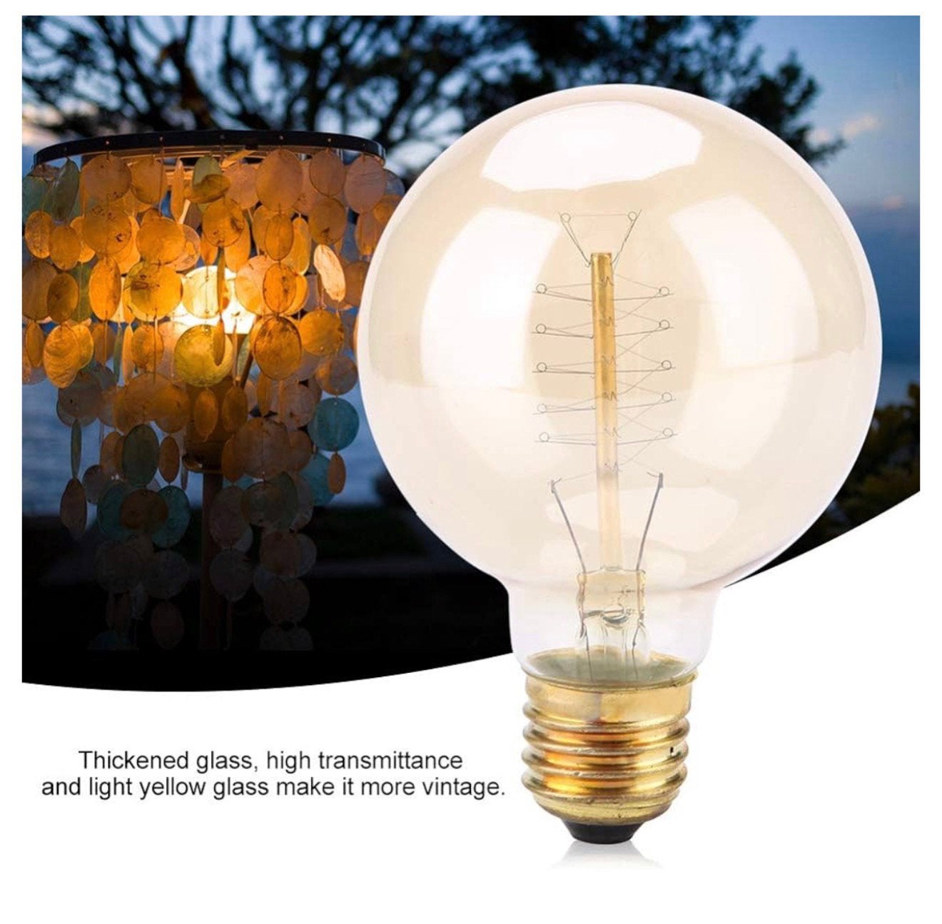 2x Lampe spirale 80x120 E27 vintage 40W déco LED 48 pièces, Maison & Meubles, Neuf, E27 (grand), Ampoule LED, 30 à 60 watts