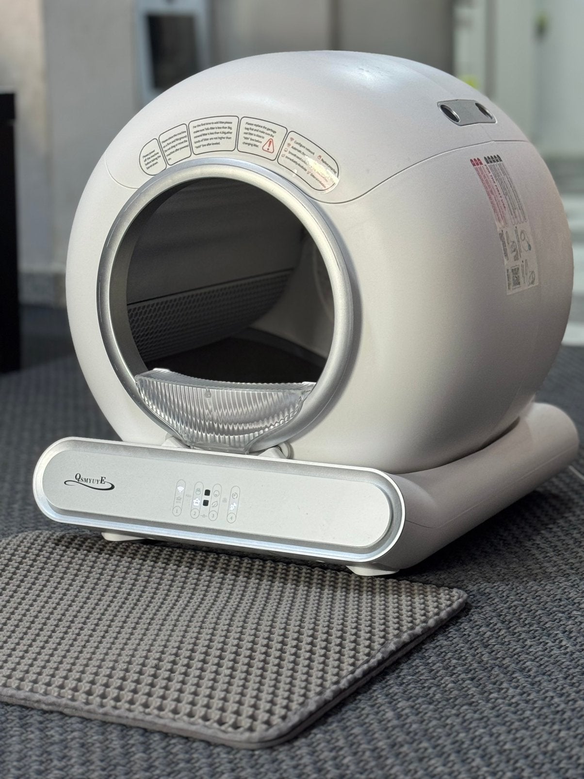 Maison de toilette automatique pour chats QSMYUYE-Comme neuf, Enlèvement, Comme neuf