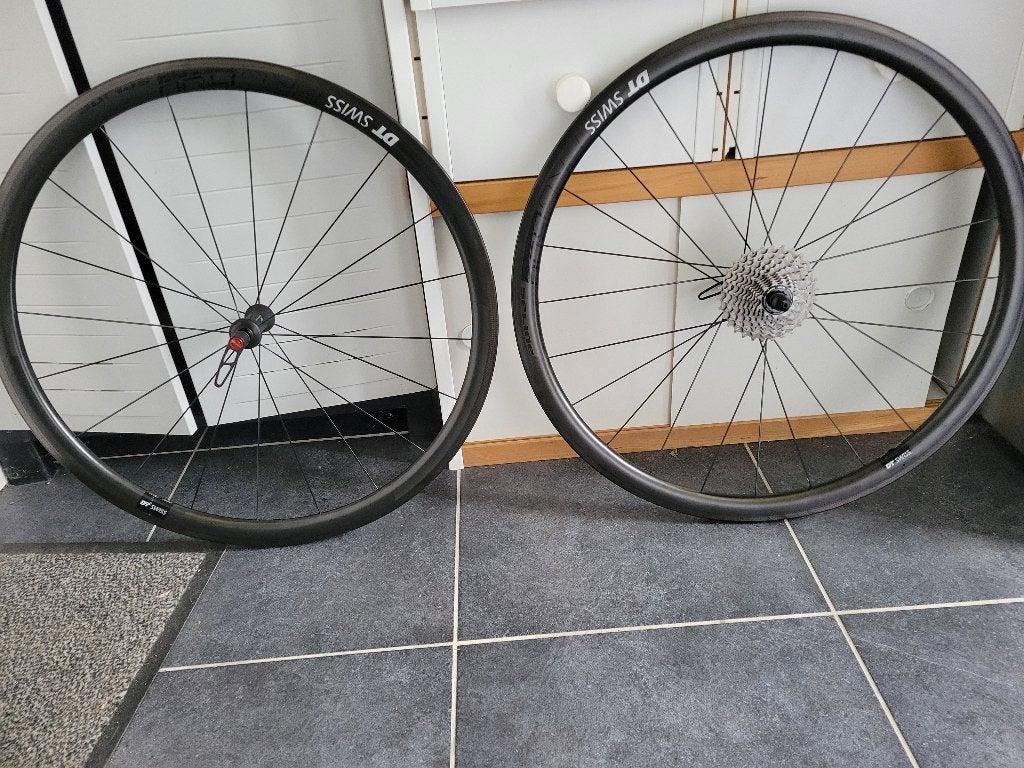 Roues en carbone DTSWISS PRC1400 35, Enlèvement, Utilisé, DTSWISS