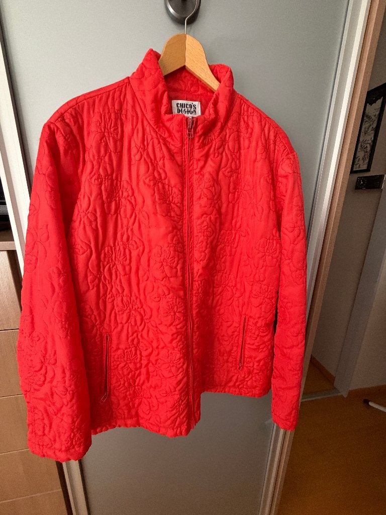 Damesvest Chico's Design, Enlèvement ou Envoi, Porté, Rouge