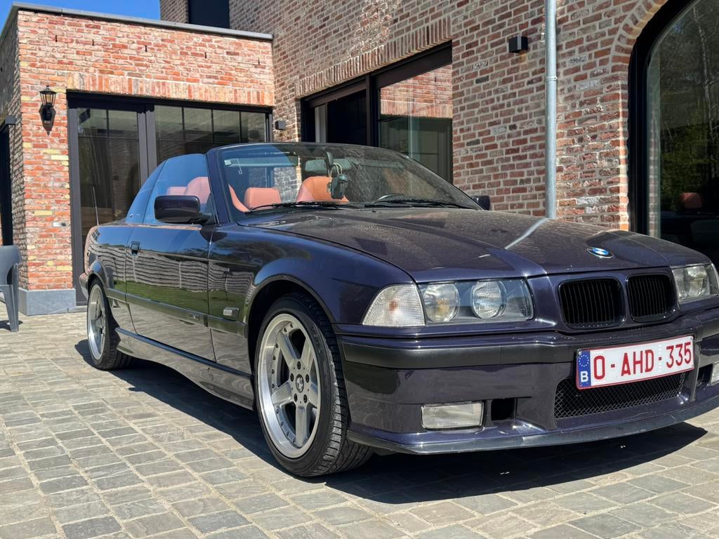Cabriolet BMW E36 325ia *oldtimer*airco*sièges M3, Cuir, Achat, Cabriolet, Automatique