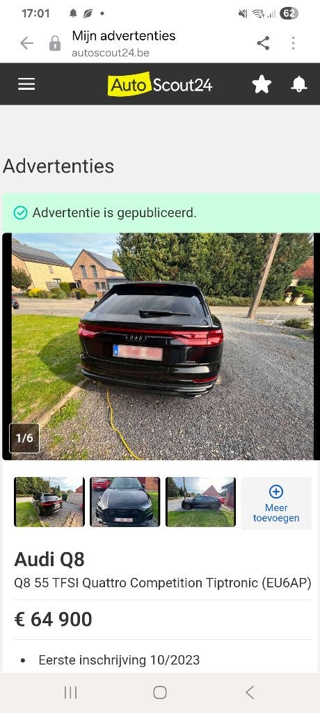 Audi Q8, Autos, Achat, Euro 6, Entreprise, Q8