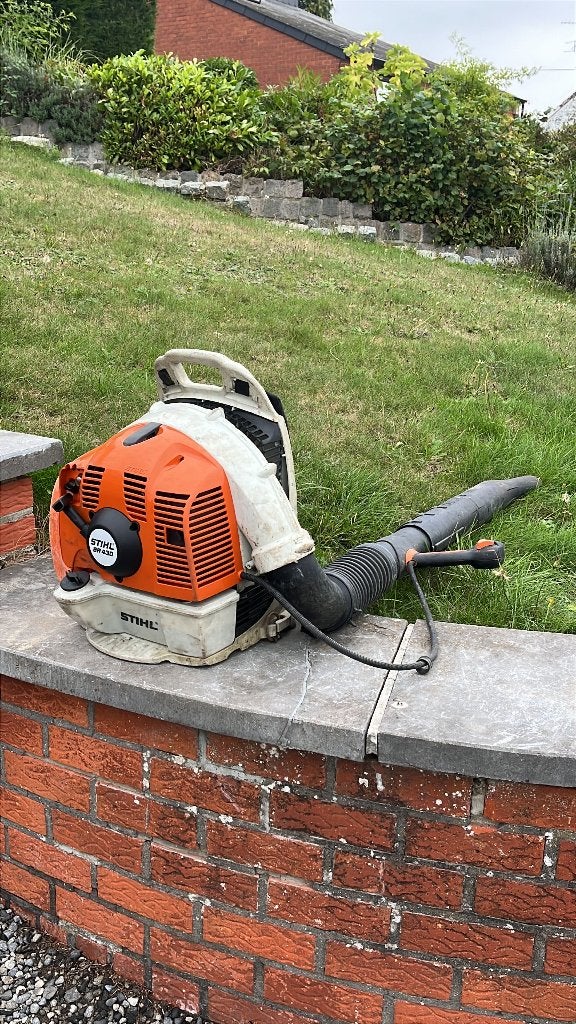 Souffleur STIHL BR430, Jardin & Terrasse, Comme neuf, Enlèvement, STIHL, Porté à dos