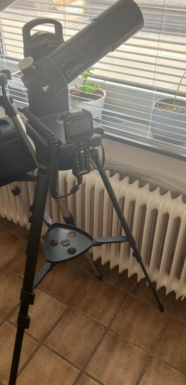 National Geographic Go-To telescoop 70/350, TV, Hi-fi & Vidéo, Matériel d'optique | Télescopes, Enlèvement, Comme neuf, Télescope réfracteur (lentilles)